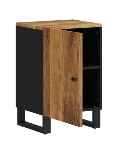 Mobile da Bagno 38x33x58 cm in Legno Massello di Mango