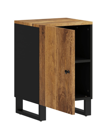 Mobile da Bagno 38x33x58 cm in Legno Massello di Mango