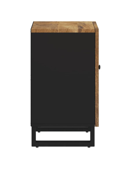 Mobile da Bagno 38x33x58 cm in Legno Massello di Mango