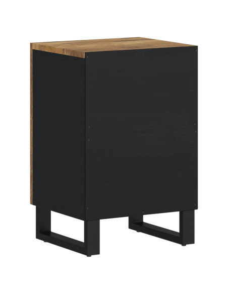 Mobile da Bagno 38x33x58 cm in Legno Massello di Mango