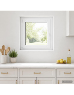 Finestra per Soffitta RISOR 70 x 70 cm PVC e Vetro