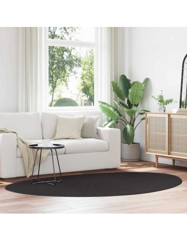 Tappeto HUARTE Nero 160 x 230 cm Poliestere