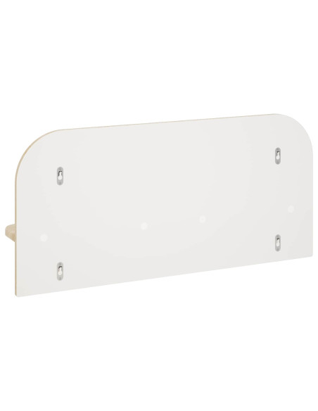 Scaffale da parete 2 pz Rovere Sonoma 80.5 x 13.5 x 37.5 cm