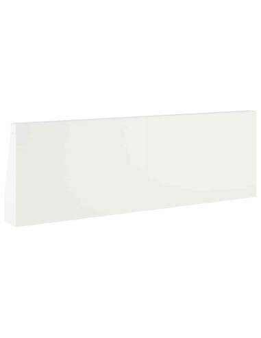 Muro di contenimento 4 pz 60 x 12 x 50 cm Acciaio Bianco