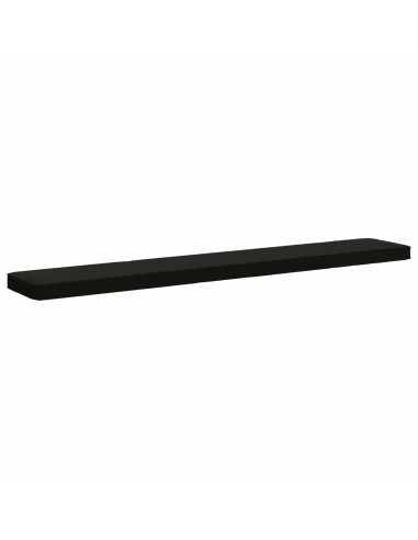 Cuscini per Panchina a 2 Pezzi VUGHT 2 pcs 100% Poliestere Nero