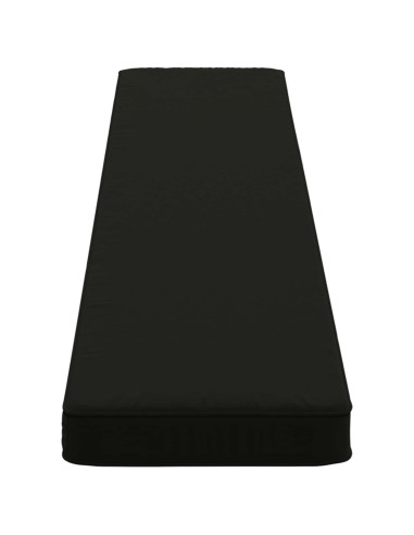 Cuscini per Panchina a 2 Pezzi VUGHT 2 pcs 100% Poliestere Nero