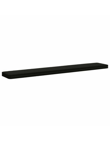 Cuscini per Panchina a 2 Pezzi VUGHT 2 pcs 100% Poliestere Nero