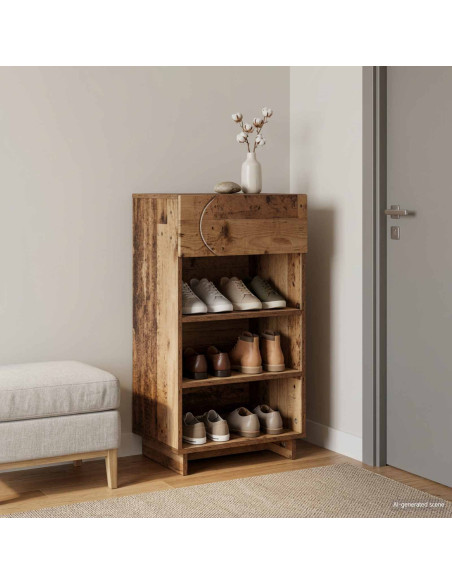 Mobile per scarpe 48 x 38 x 87,5 cm Legno ingegnerizzato