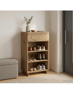 Mobile per scarpe 48 x 38 x 87,5 cm Legno ingegnerizzato