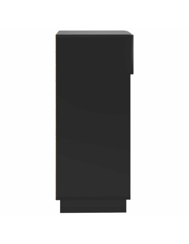 Mobile per scarpe 48 x 38 x 87,5 cm Legno ingegnerizzato Nero