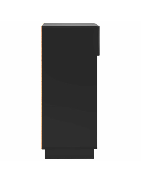 Mobile per scarpe 48 x 38 x 87,5 cm Legno ingegnerizzato Nero