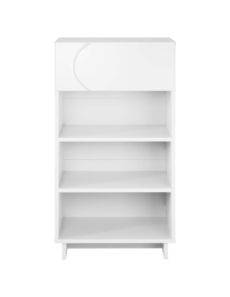 Mobile per scarpe 48 x 38 x 87,5 cm Legno ingegnerizzato Bianco