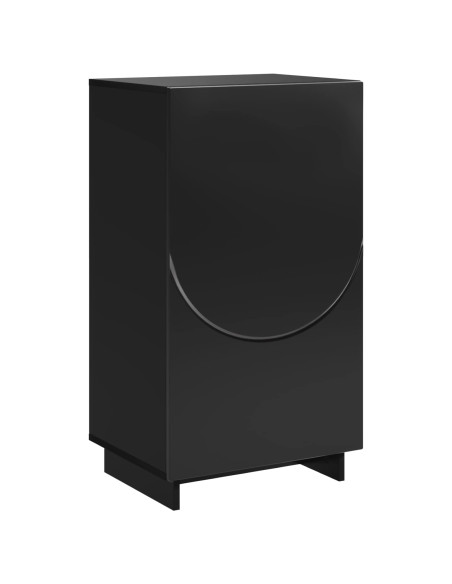 Mobile per scarpe 48 x 38 x 87,5 cm Legno ingegnerizzato Nero