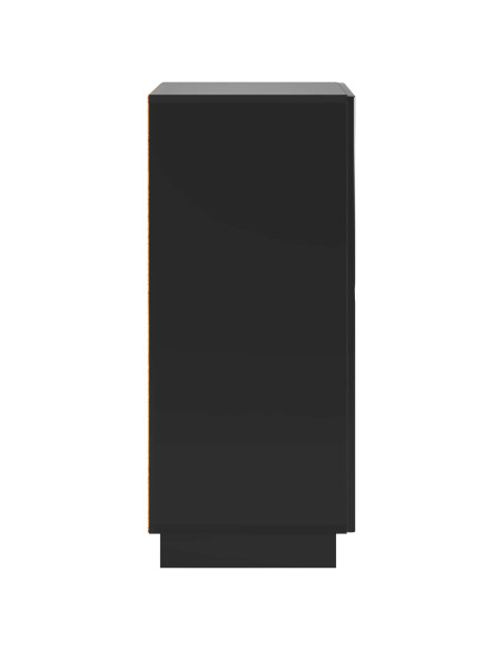 Mobile per scarpe 48 x 38 x 87,5 cm Legno ingegnerizzato Nero