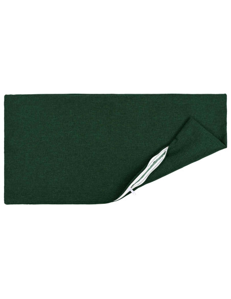 Cuscino con cuscino HEERLEN 6 pz Verde Scuro Tessuto