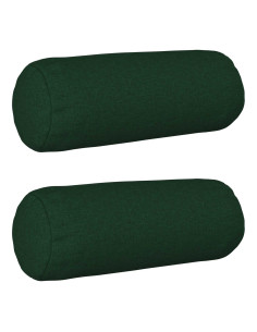 Cuscino con cuscino HEERLEN 2 pz Verde Scuro Tessuto