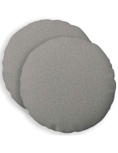 Cuscino con cuscino HEERLEN 2 pz Grigio Nuvola Tessuto