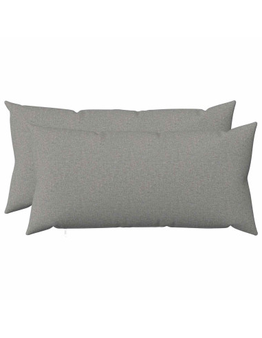 Cuscino con cuscino HEERLEN 2 pz Grigio Nuvola Tessuto