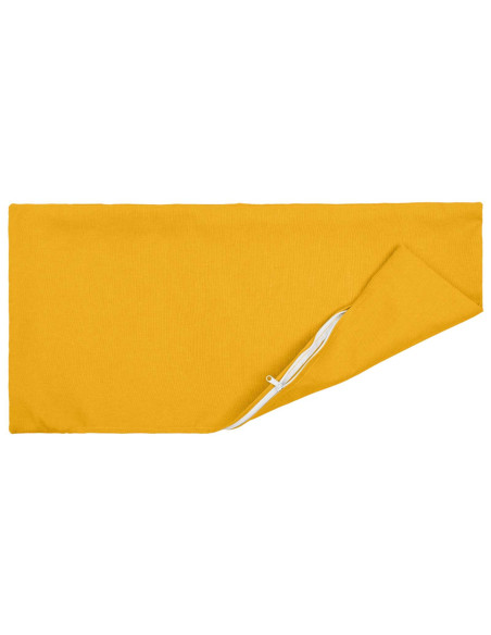 Cuscino con cuscino HEERLEN 6 pz Giallo Chiaro Tessuto