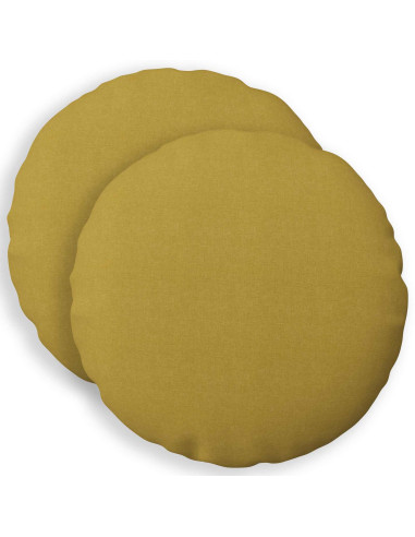 Cuscino con cuscino HEERLEN 2 pz Verde chiaro Tessuto