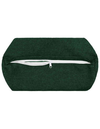 Cuscino con cuscino HEERLEN 2 pz Verde Scuro Tessuto