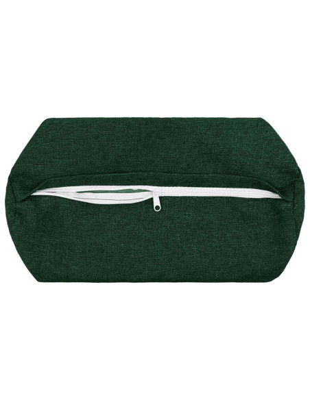 Cuscino con cuscino HEERLEN 2 pz Verde Scuro Tessuto