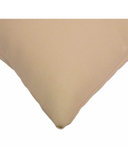 Cuscino con cuscino HEERLEN 6 pz Crema Tessuto