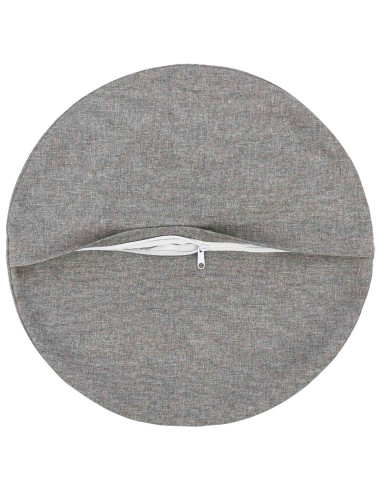 Cuscino con cuscino HEERLEN 2 pz Grigio Nuvola Tessuto