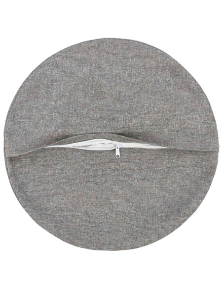 Cuscino con cuscino HEERLEN 2 pz Grigio Nuvola Tessuto