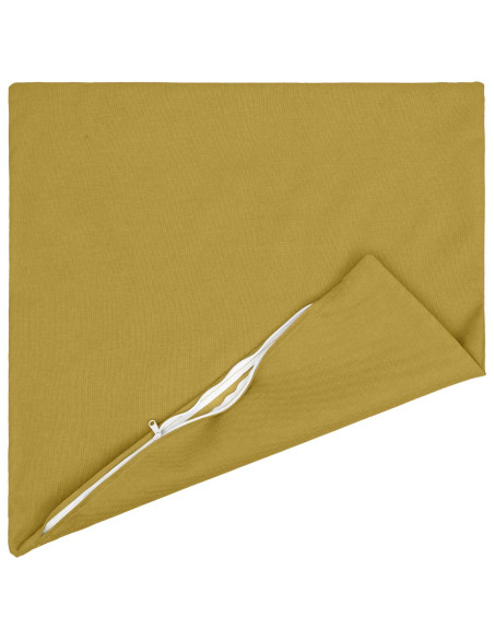 Cuscino con cuscino HEERLEN 2 pz Verde chiaro Tessuto