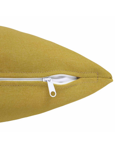 Cuscino con cuscino HEERLEN 2 pz Verde chiaro Tessuto