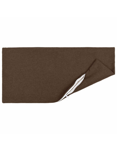Cuscino con cuscino HEERLEN 6 pz Marrone Tessuto