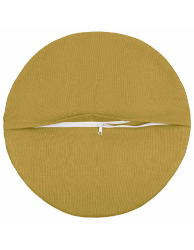 Cuscino con cuscino HEERLEN 2 pz Verde chiaro Tessuto