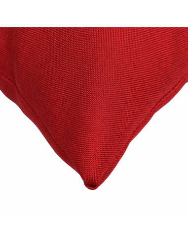 Cuscino con cuscino HEERLEN 6 pz Rosso Tessuto