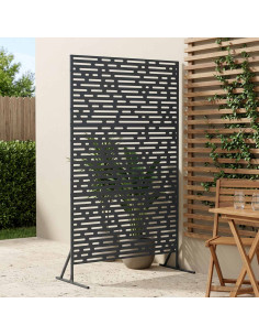 Schermo per Privacy 100 x 50 x 180 cm Acciaio Antracite