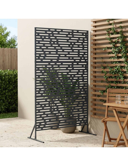 Schermo per Privacy 100 x 50 x 180 cm Acciaio Antracite
