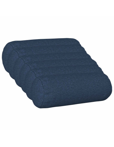 Cuscino con cuscino HEERLEN 6 pz Blu Tessuto