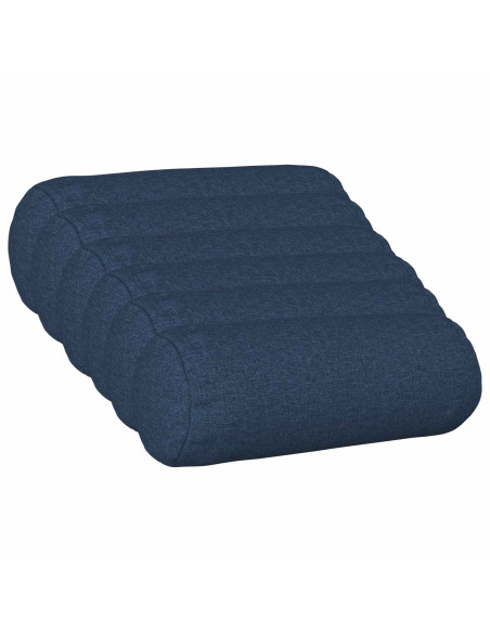 Cuscino con cuscino HEERLEN 6 pz Blu Tessuto