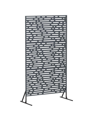 Schermo per Privacy 100 x 50 x 180 cm Acciaio Antracite