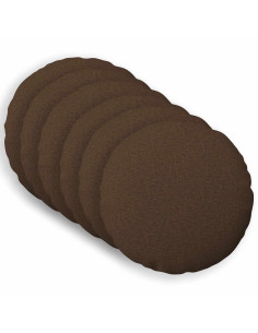 Cuscino con cuscino HEERLEN 6 pz Marrone Tessuto