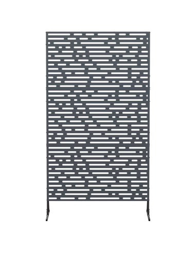 Schermo per Privacy 100 x 50 x 180 cm Acciaio Antracite