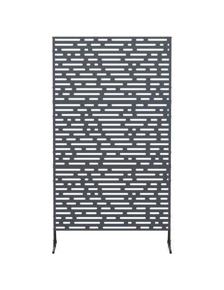 Schermo per Privacy 100 x 50 x 180 cm Acciaio Antracite