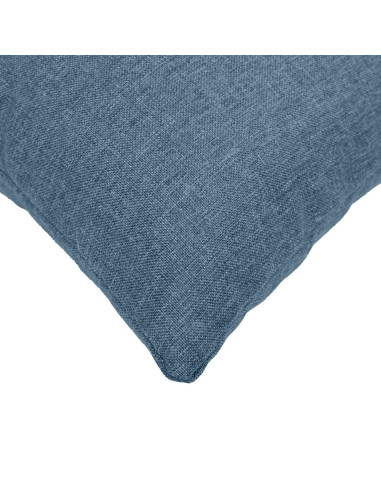 Cuscino con cuscino HEERLEN 2 pz Blu jeans Tessuto