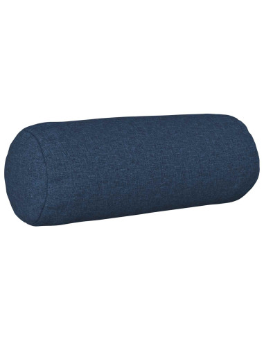 Cuscino con cuscino HEERLEN 6 pz Blu Tessuto