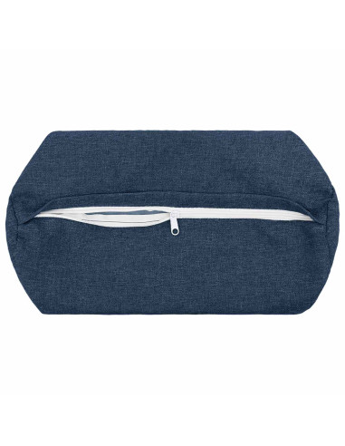 Cuscino con cuscino HEERLEN 6 pz Blu Tessuto