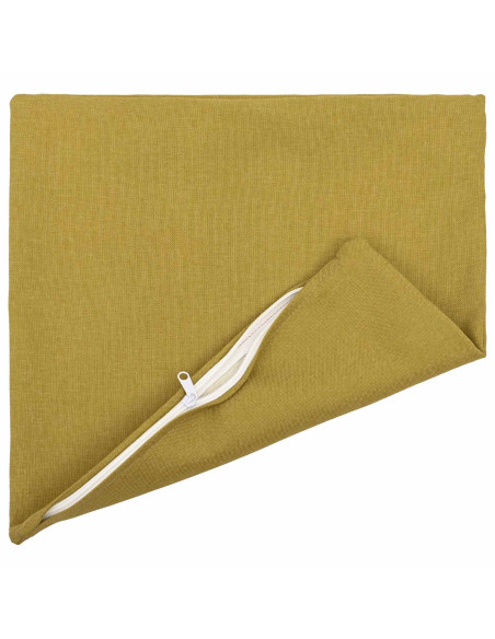 Cuscino con cuscino HEERLEN 6 pz Verde chiaro Tessuto