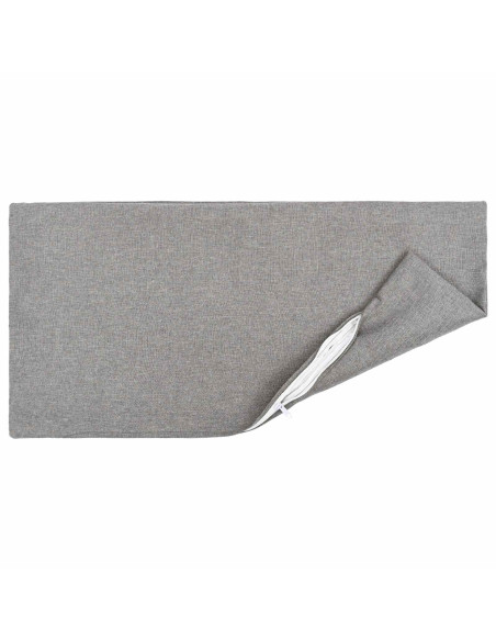 Cuscino con cuscino HEERLEN 6 pz Grigio Nuvola Tessuto