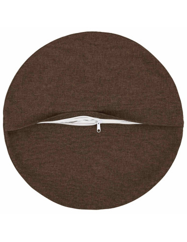 Cuscino con cuscino HEERLEN 6 pz Marrone Tessuto