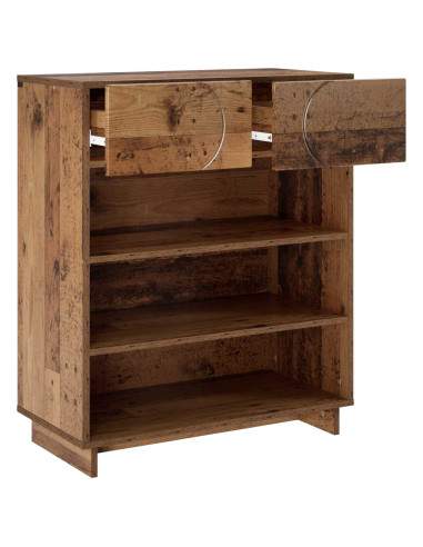 Scarpiera 73 x 38 x 87,5 cm Legno ingegnerizzato Legno antico
