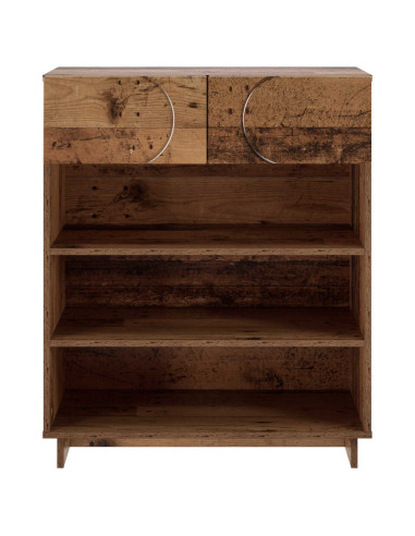 Scarpiera 73 x 38 x 87,5 cm Legno ingegnerizzato Legno antico